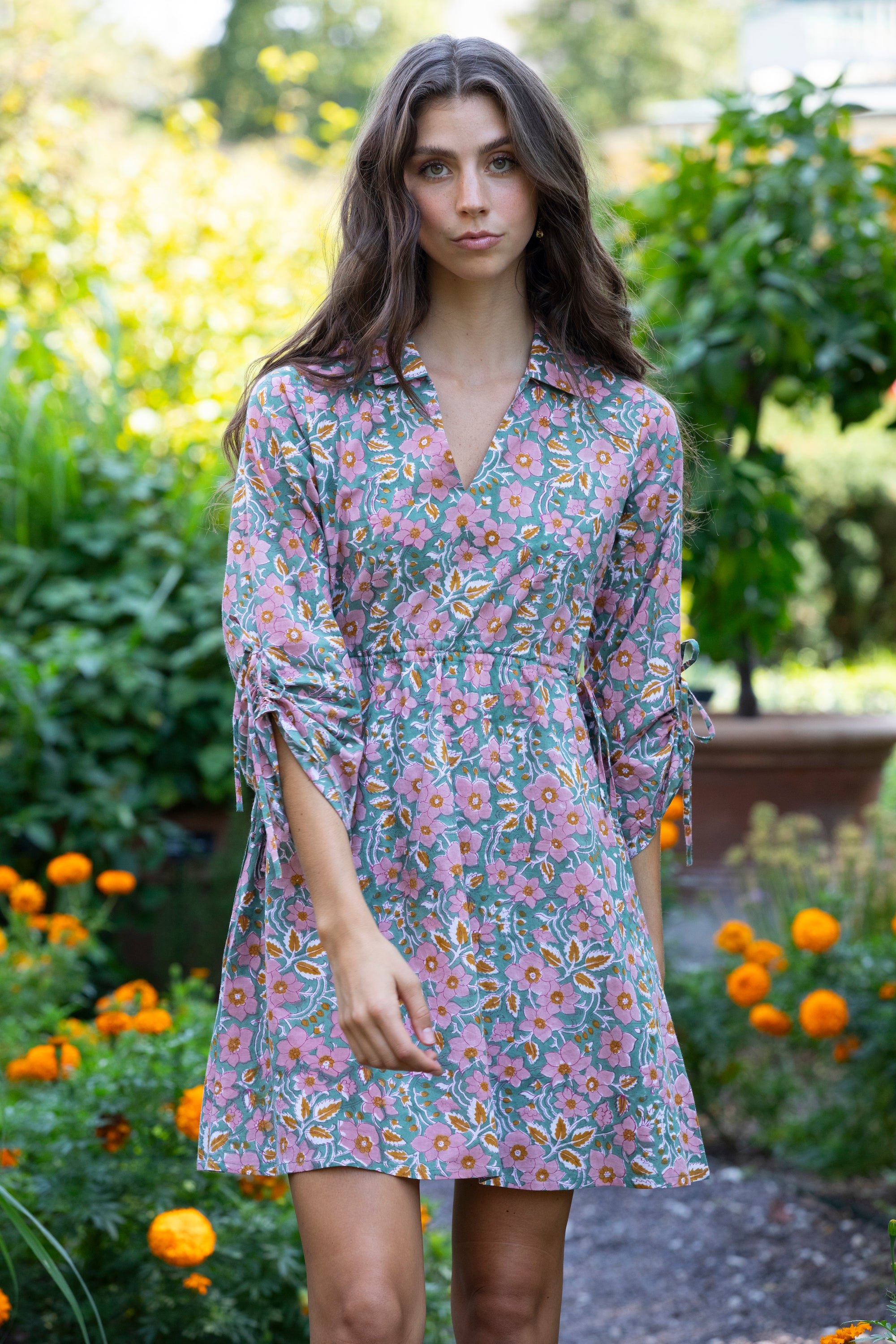 Rungolee Hannah Cotton Dress | Female | Size XS | Kashmir Floral Rungolee Hannah Cotton Dress | Female | Size XS | Kashmir Floral