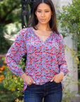 Savannah Full Sleeve Blouse- Sale