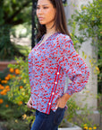 Savannah Full Sleeve Blouse- Sale