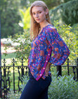 Savannah Full Sleeve Blouse- Sale