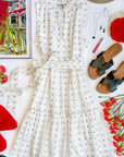 Porto Sleeveless Cotton Dress
