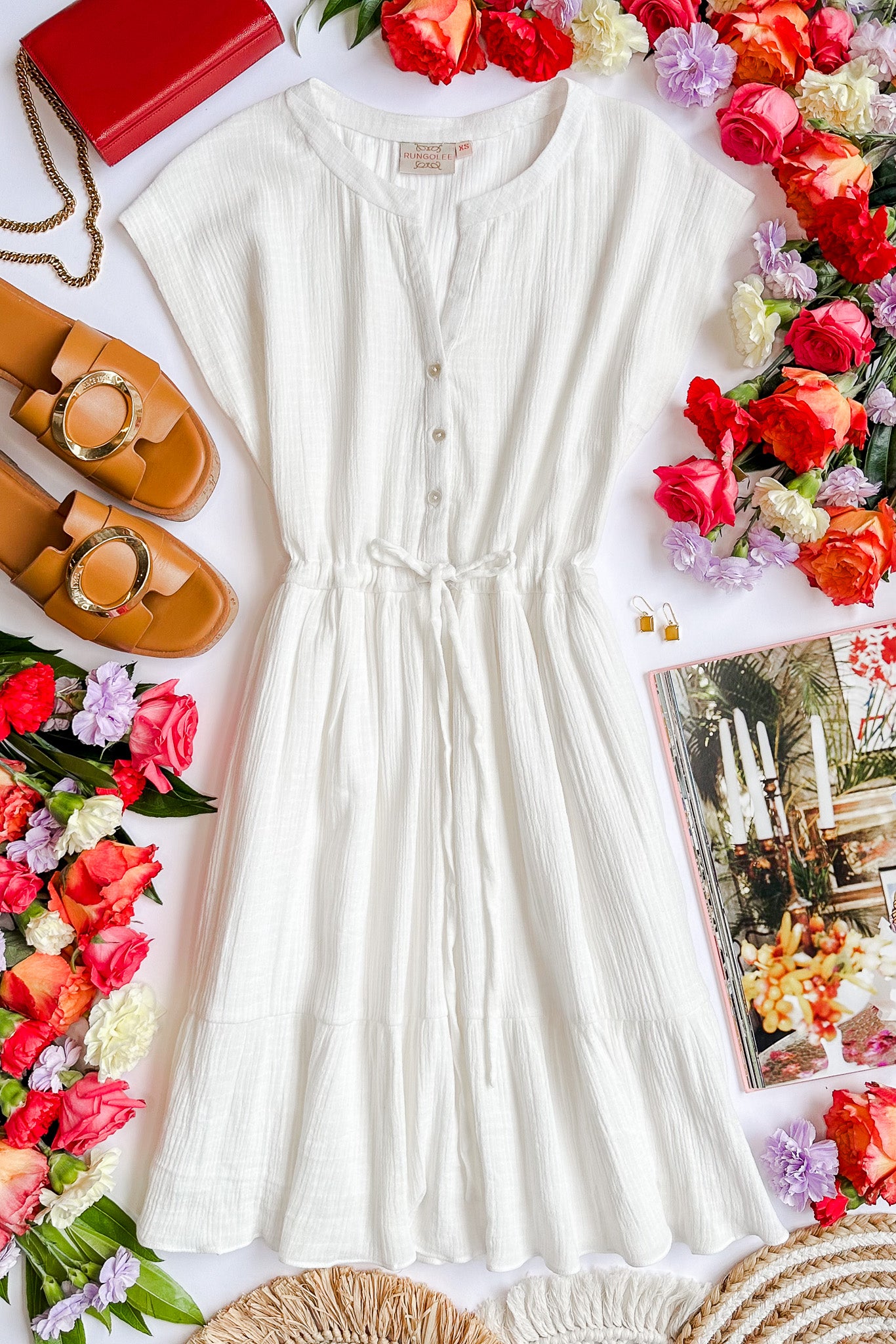 Rungolee Cabo Cotton Dress | Female | Size M