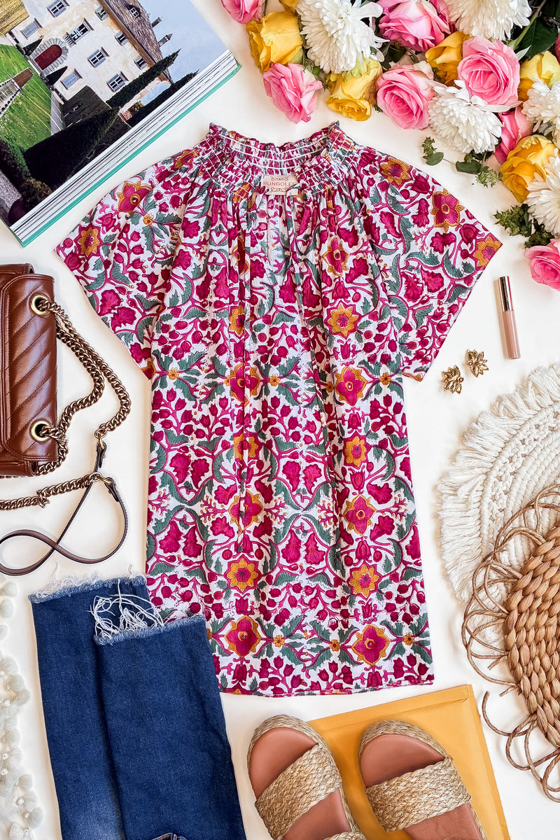 Louise Cotton Blouse – Rungolee Store