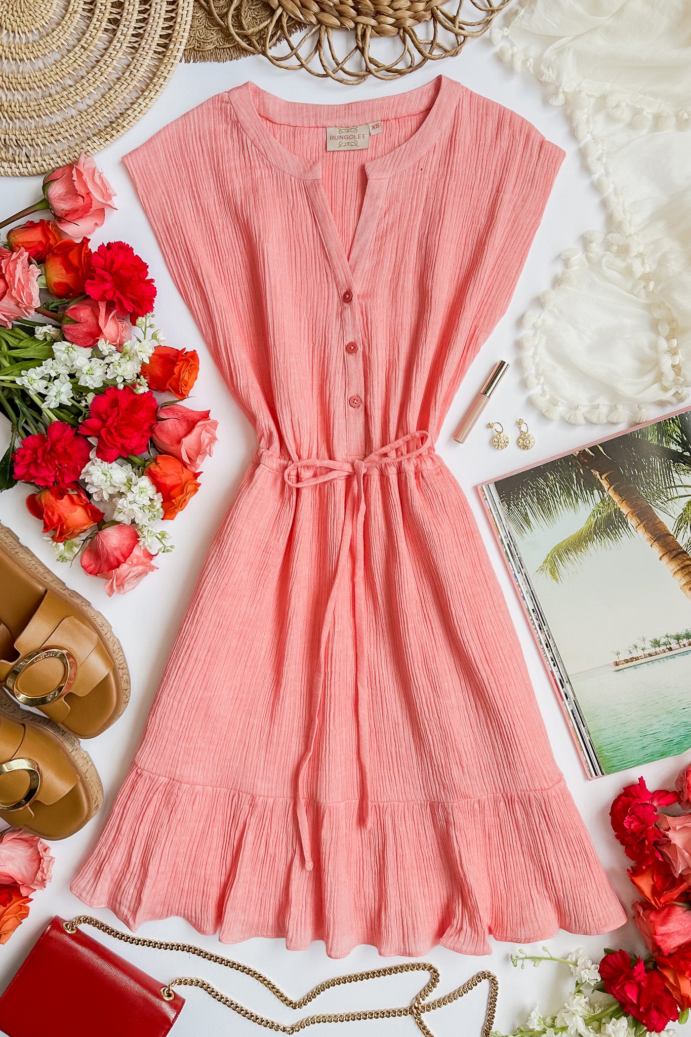Rungolee Cabo Cotton Dress | Female | Size SM