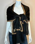 Embroidered Cashmere Wrap