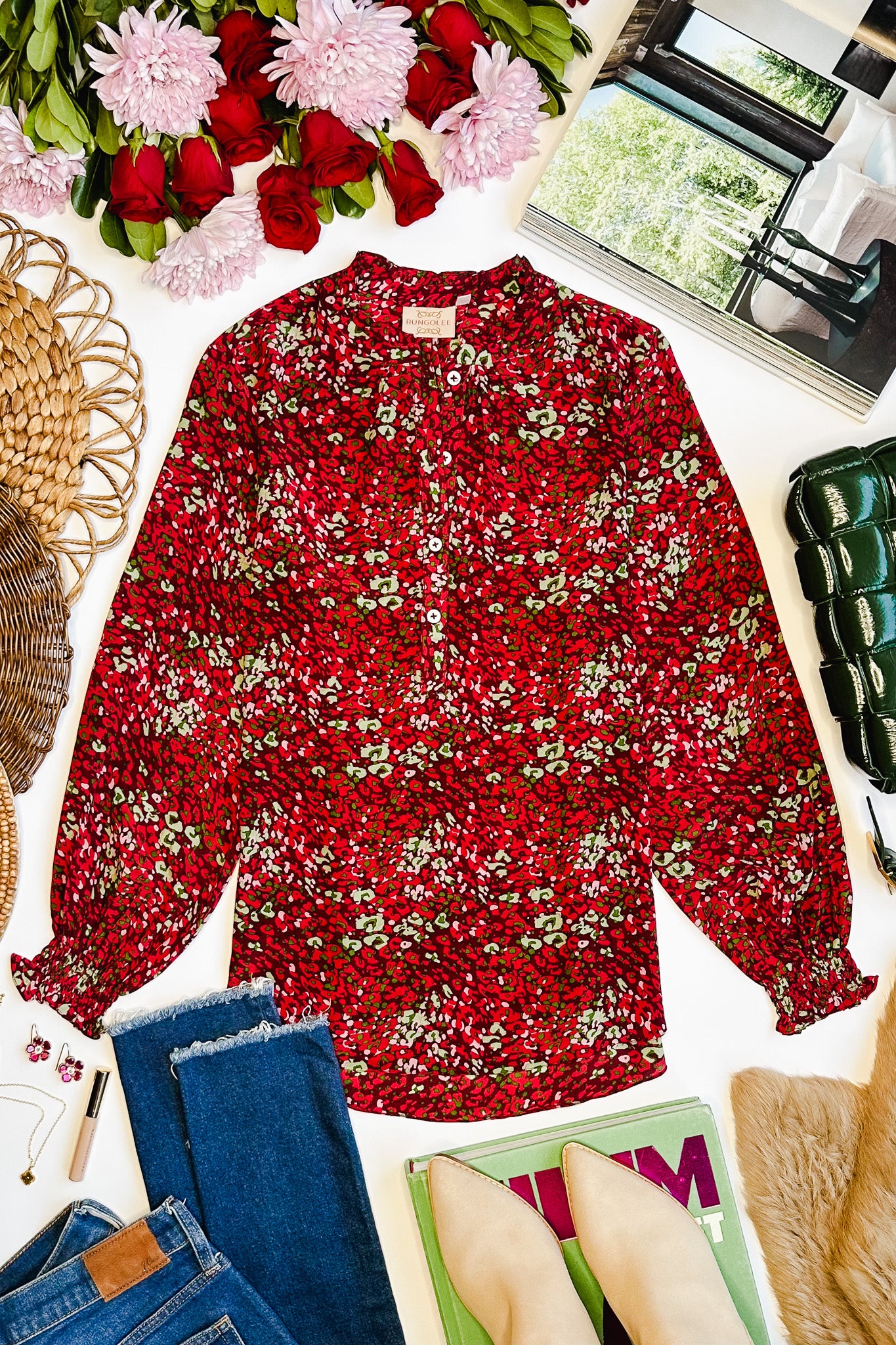Lola Full Sleeve Silk Blouse