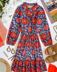 Reese 3/4 Sleeve Cotton Dress