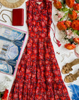Melodie Sleeveless Cotton Midi Dress