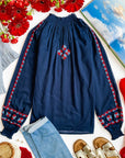 Malabar Embroidered Blouse