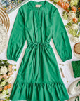 Reese 3/4 Sleeve Cotton Dress