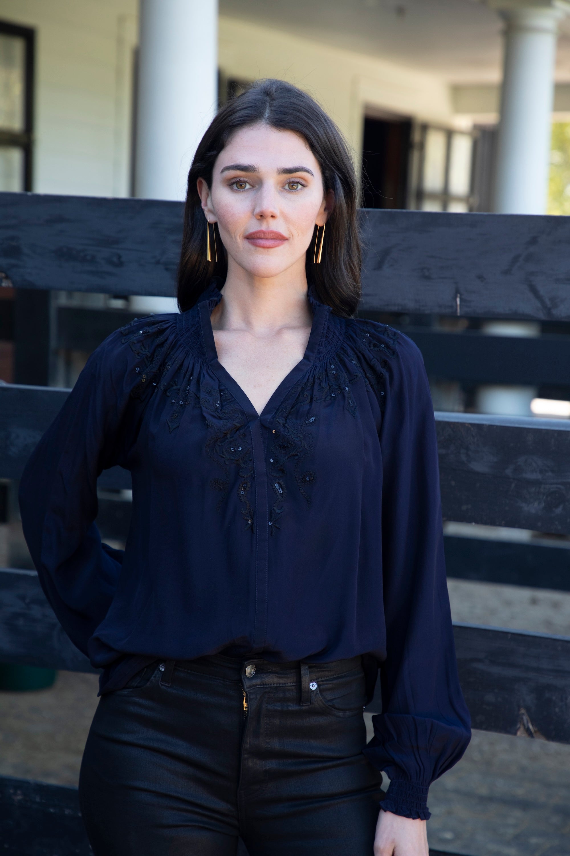 Rungolee Kiki Embroidered Blouse | Female | Size XXS