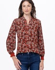 Lola Full Sleeve Silk Blouse
