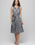 Melodie Sleeveless Cotton Midi Dress