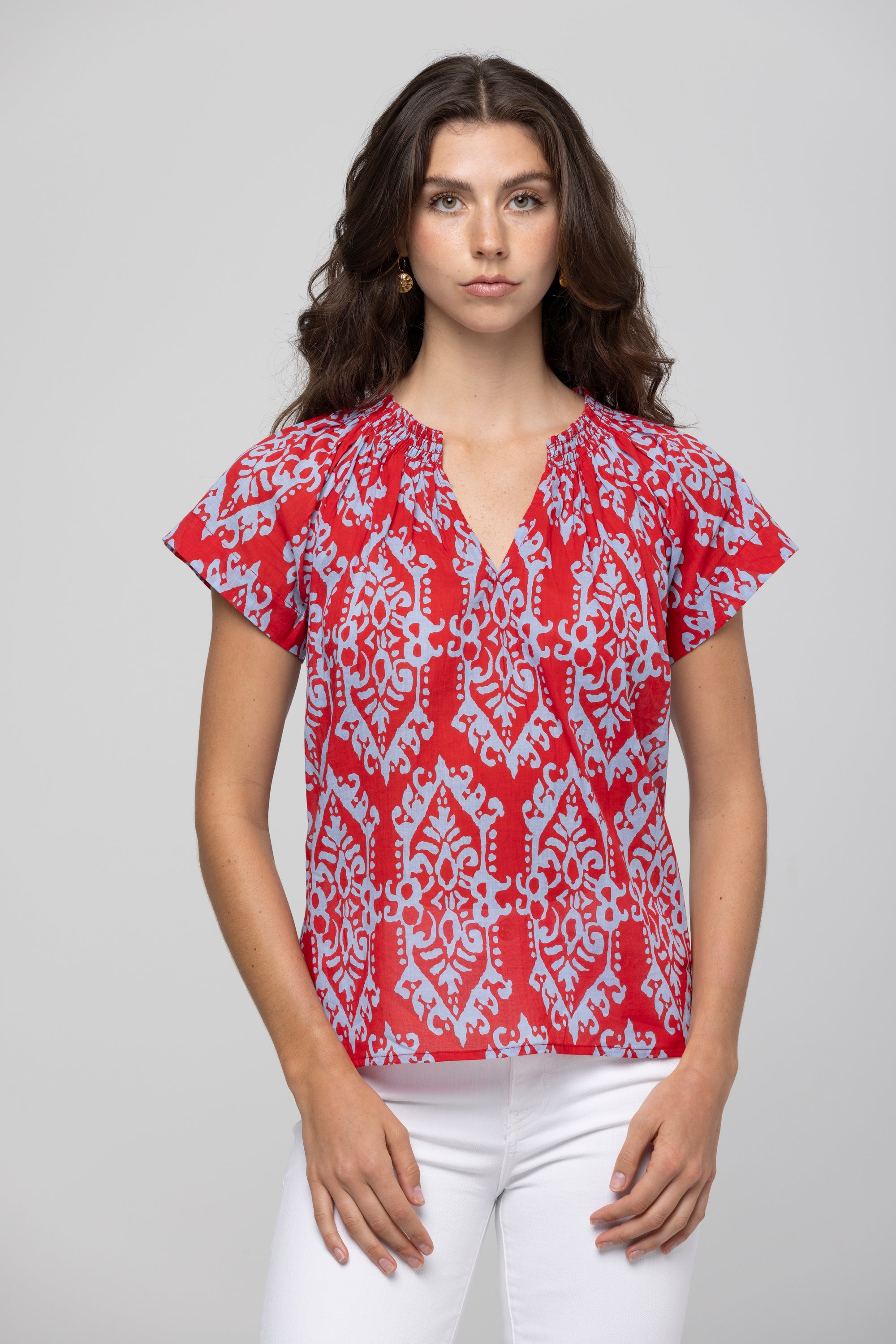 Savannah Cotton Blouse