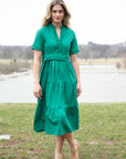 Lynnie Cotton Midi Dress