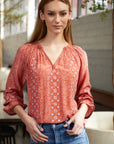 Barcelona Embroidered Blouse