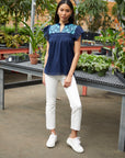 Talia Embroidered Cotton Blouse