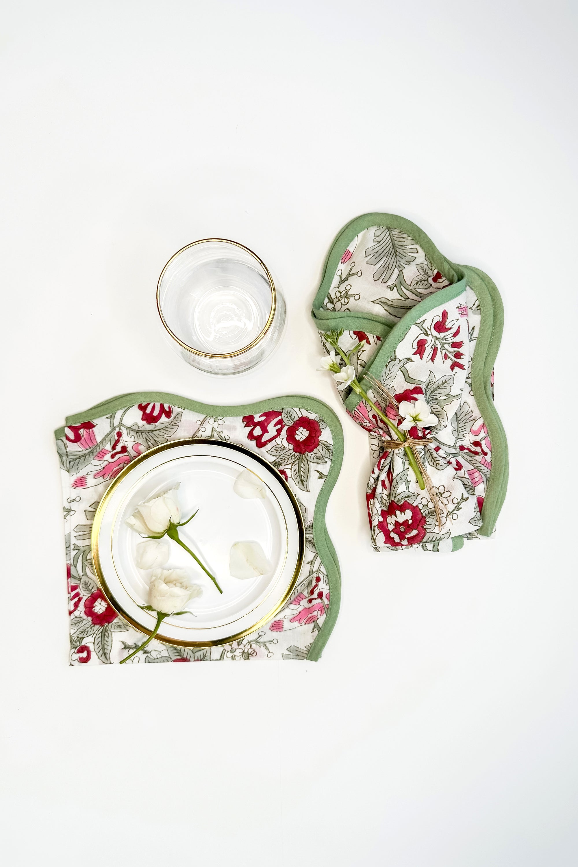 Scallop Napkins | Set of 4