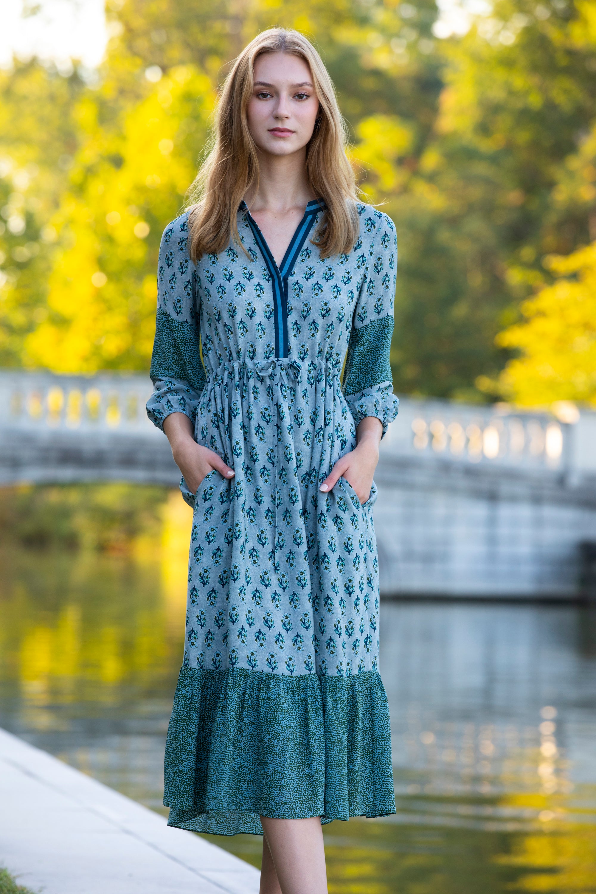 Bella Silk Dress- Sale