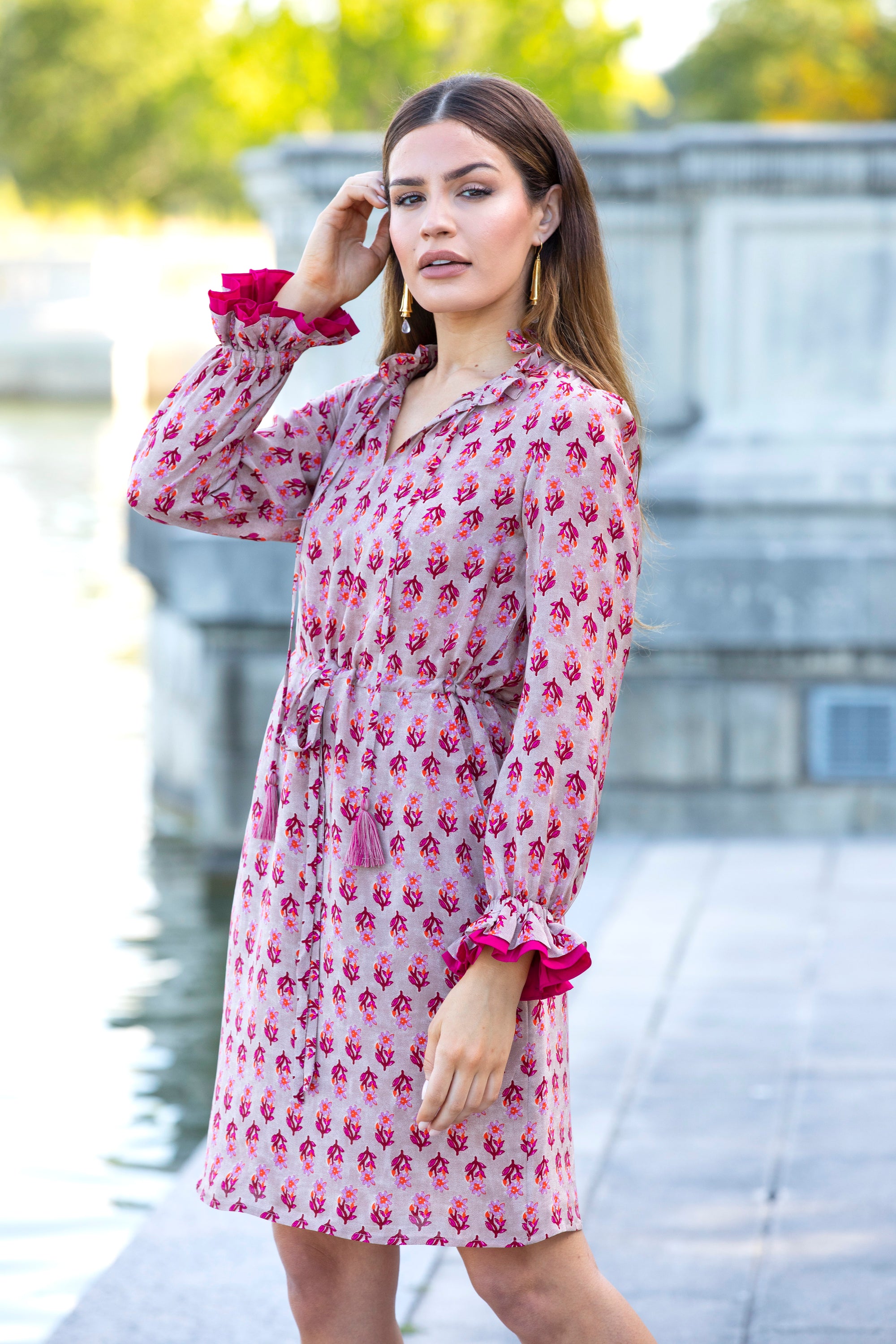 Francesca Full Sleeve Dress- Sale