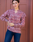 Talia Full Sleeve Blouse- Sale