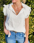 Francesca Cotton Blouse