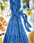 Melodie Sleeveless Cotton Midi Dress