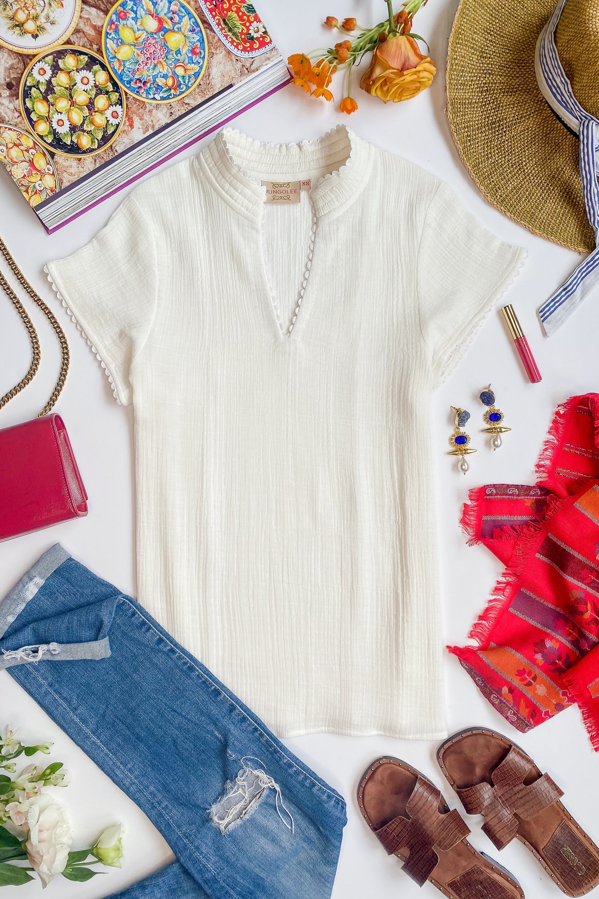 Windsor Cotton Blouse