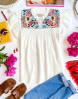 Talia Embroidered Blouse