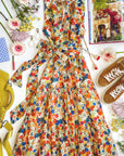 Melodie Sleeveless Cotton Midi Dress