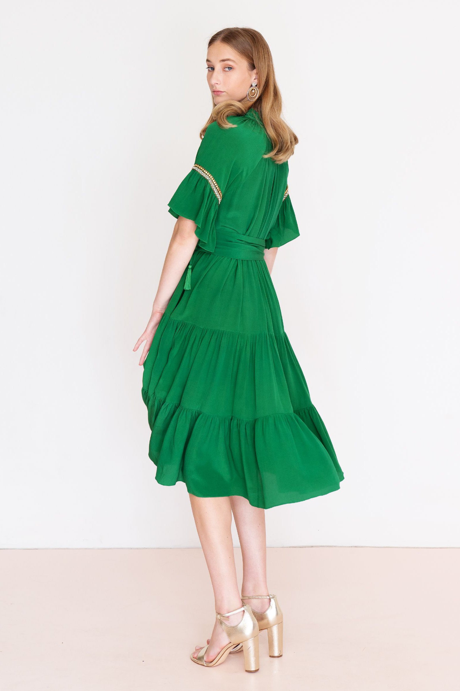Melodie Beaded Midi Dress