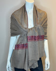 Embroidered Cashmere Wrap
