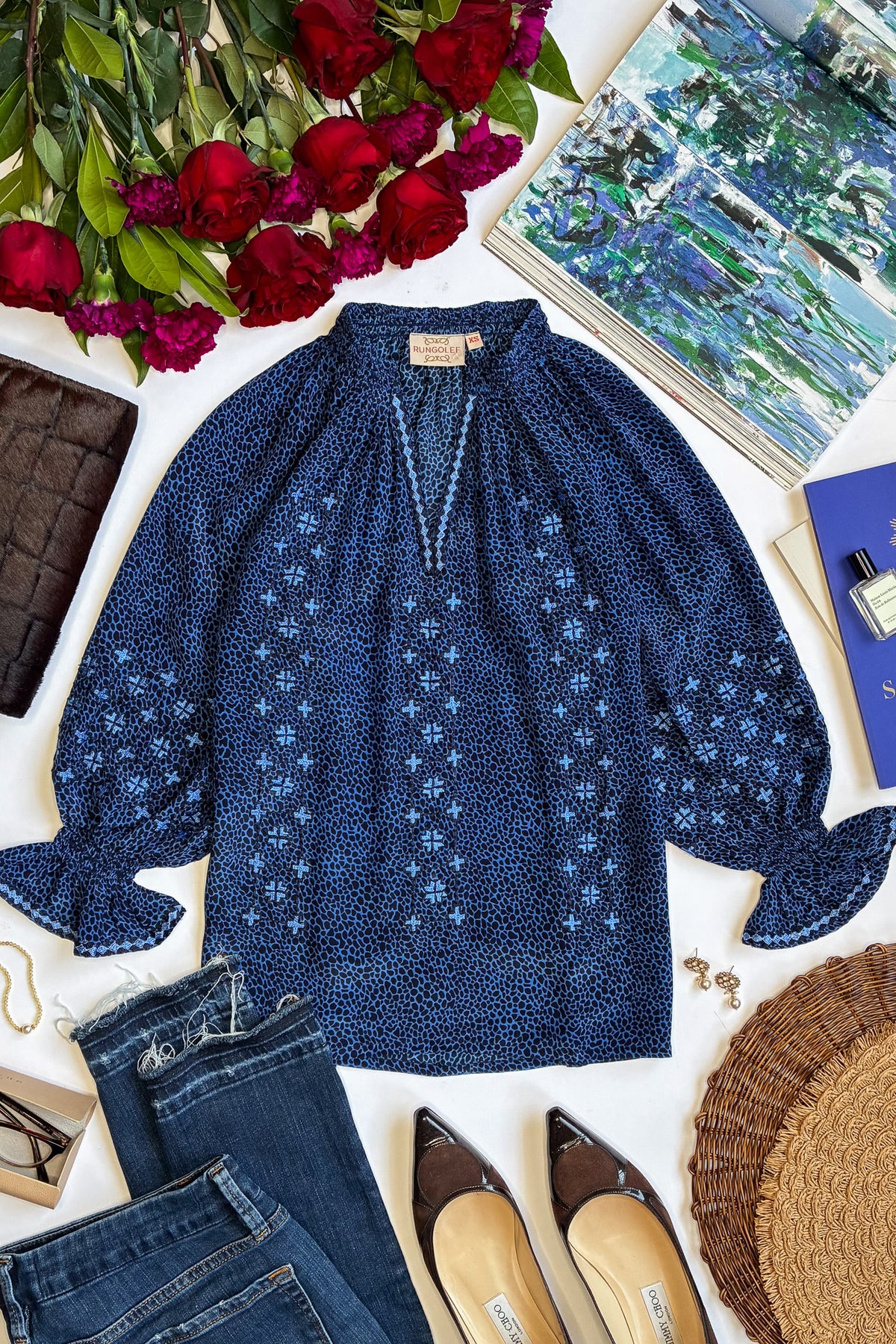 Barcelona Embroidered Blouse