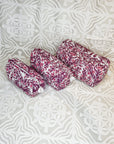 Block Print Makeup Bag Trio