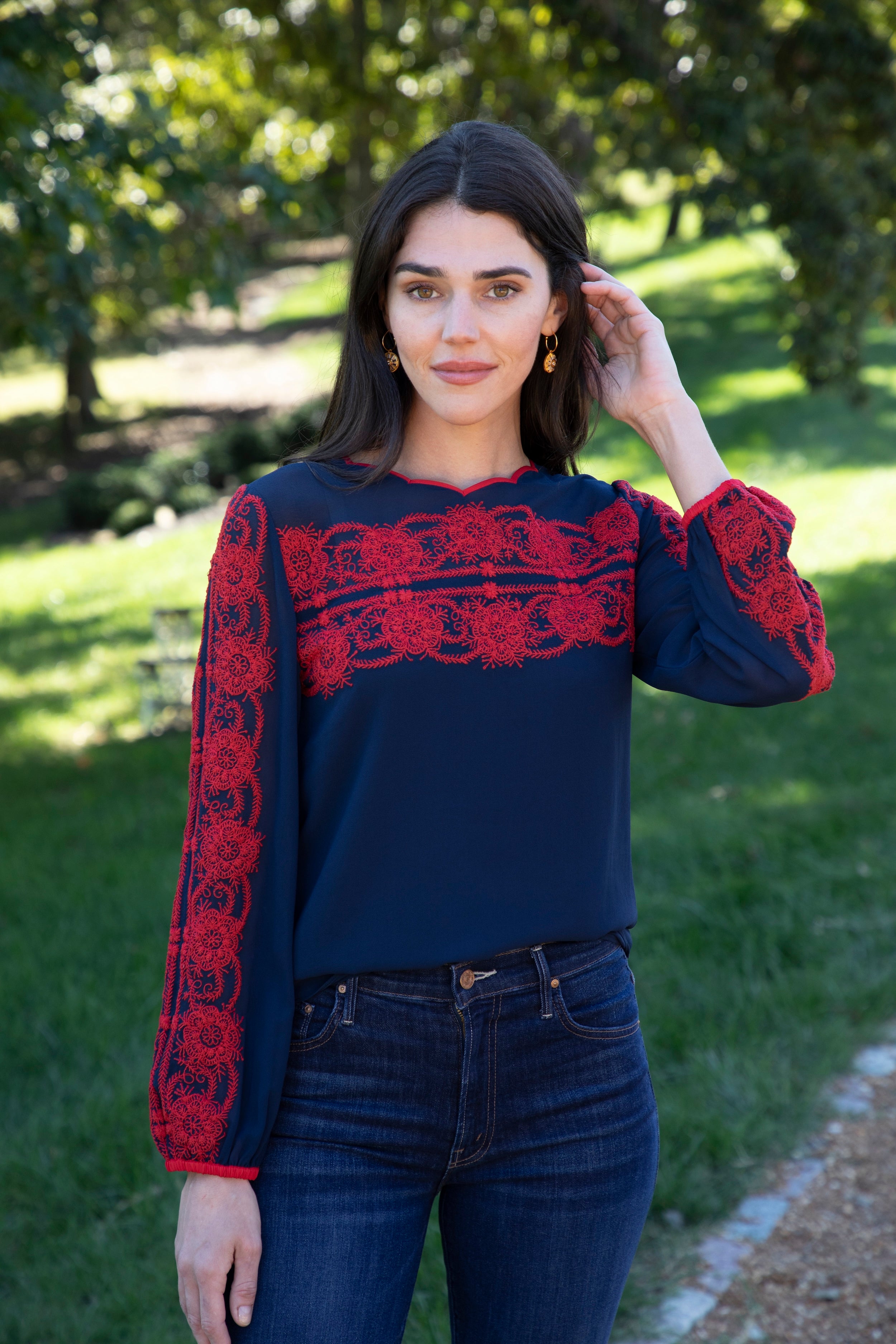 Isabella blouse – Rungolee Store