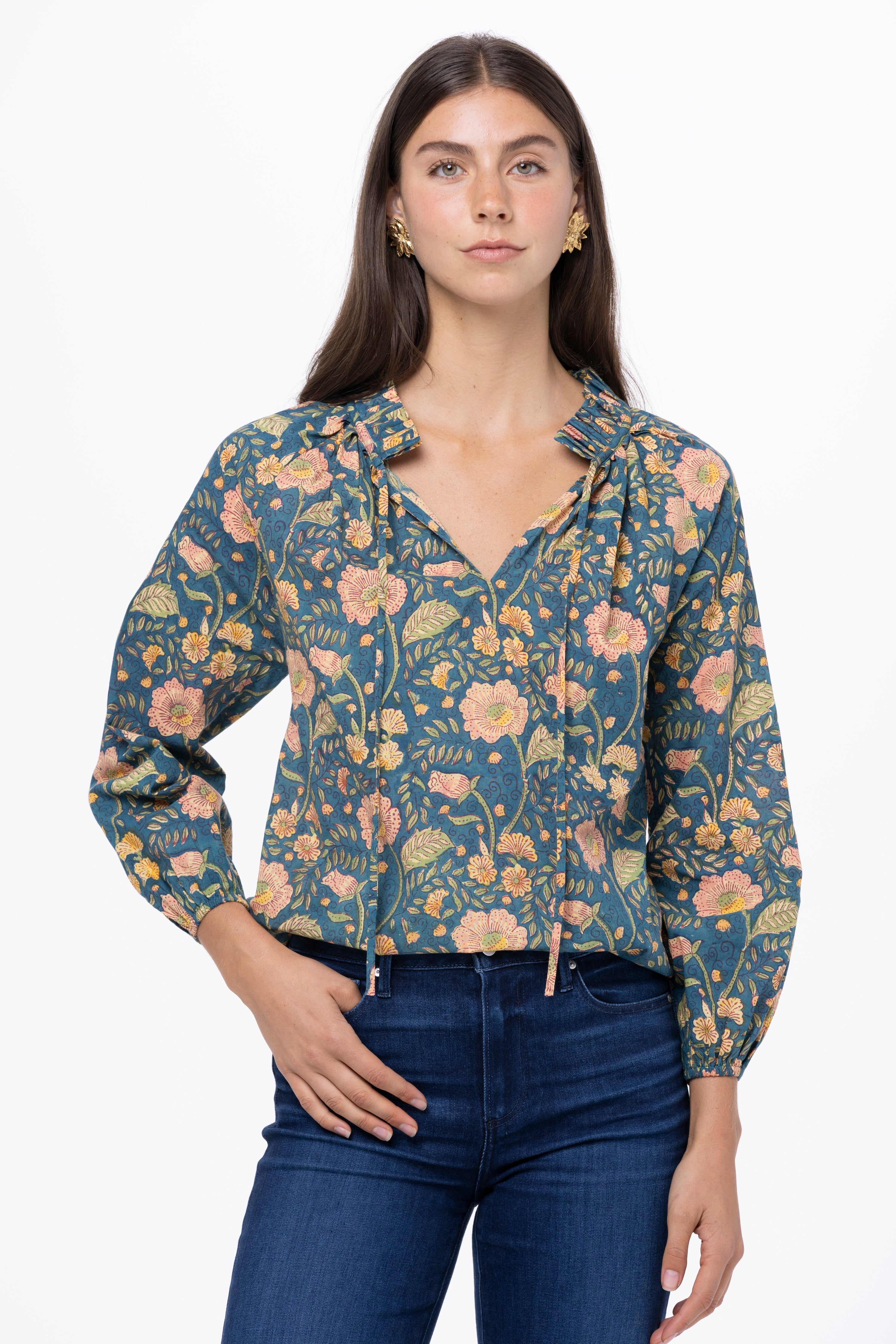 Alice Cotton 2-way Blouse – Rungolee Store