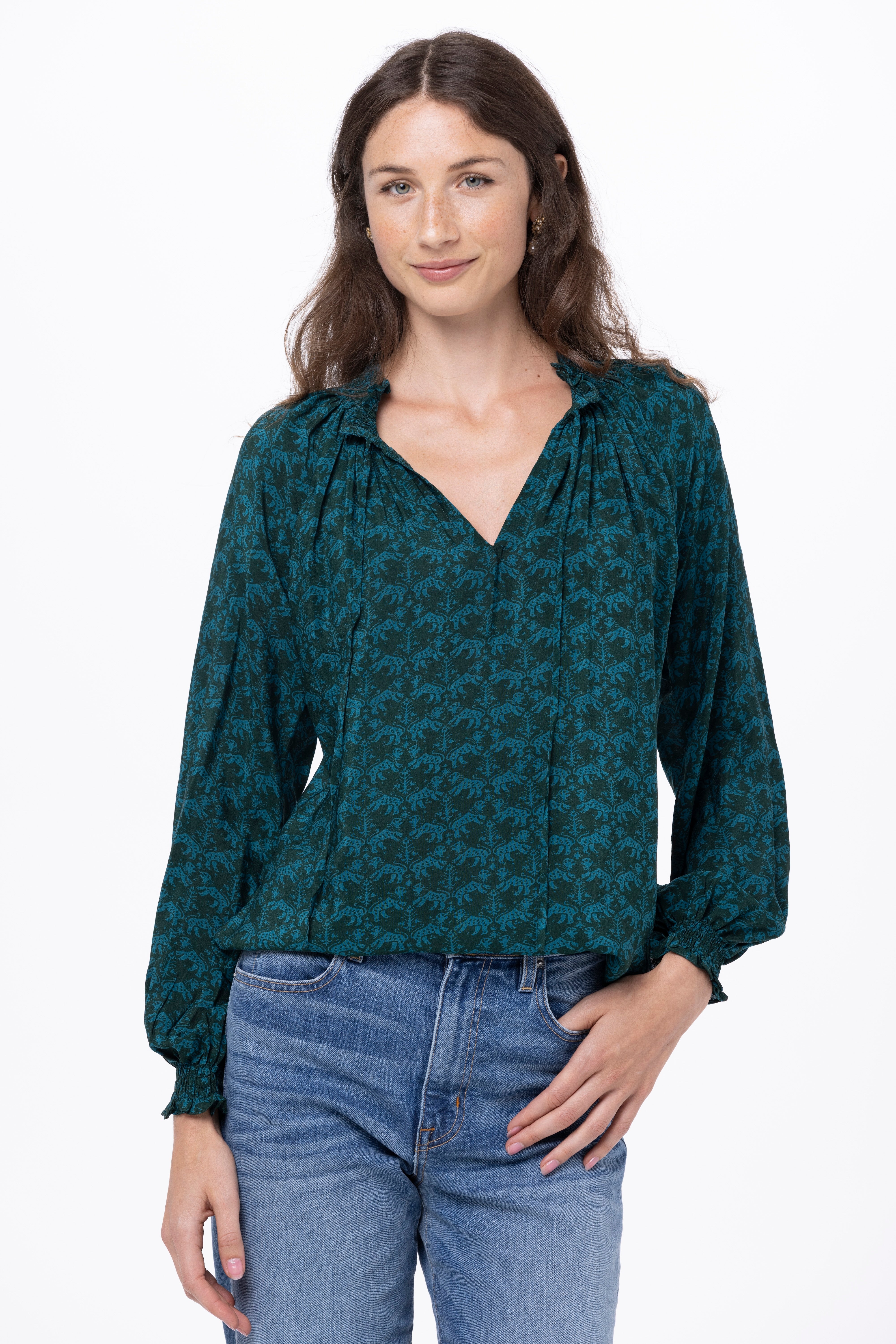 Louise Full Sleeve Blouse – Rungolee Store
