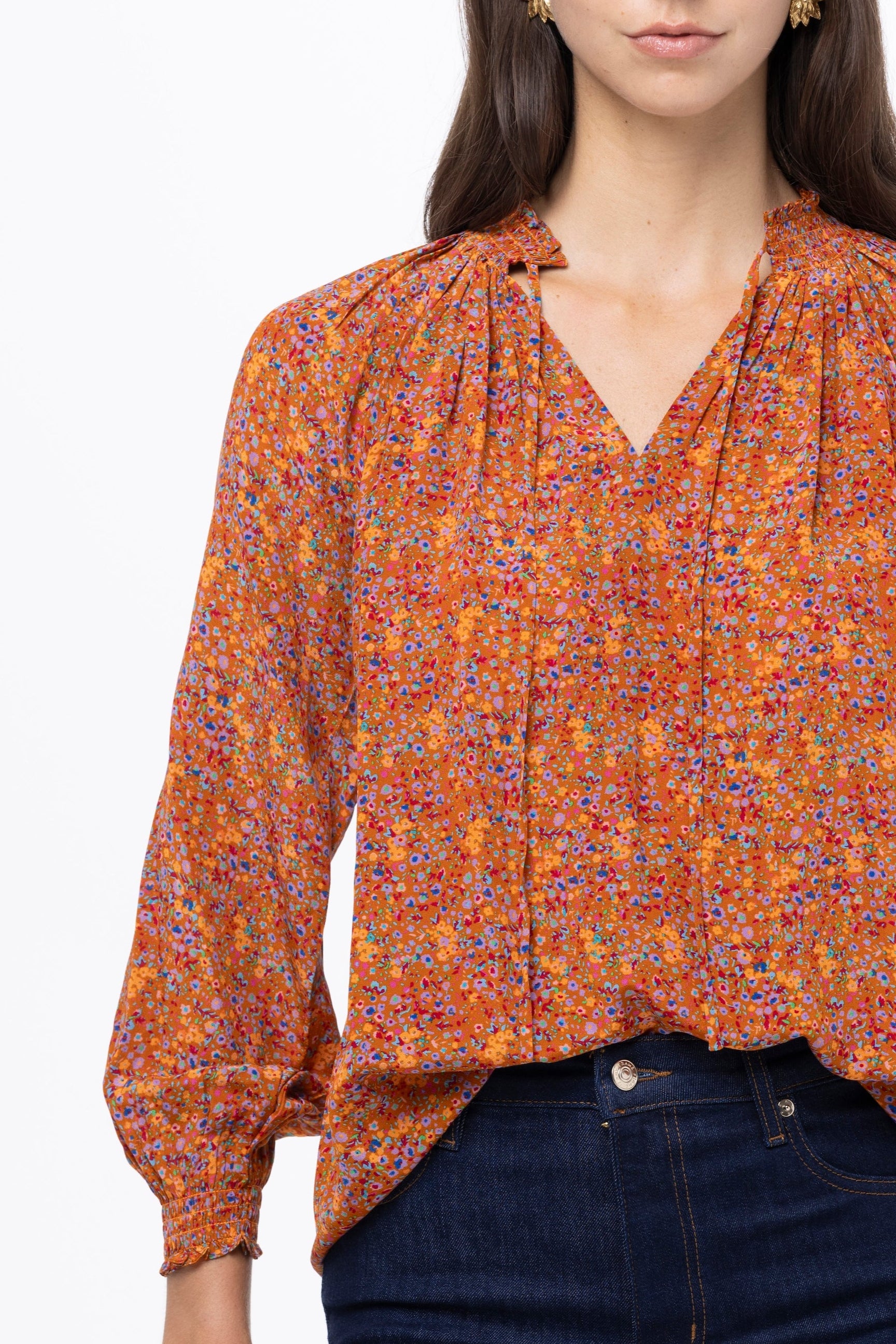 Louise Full Sleeve Blouse – Rungolee Store