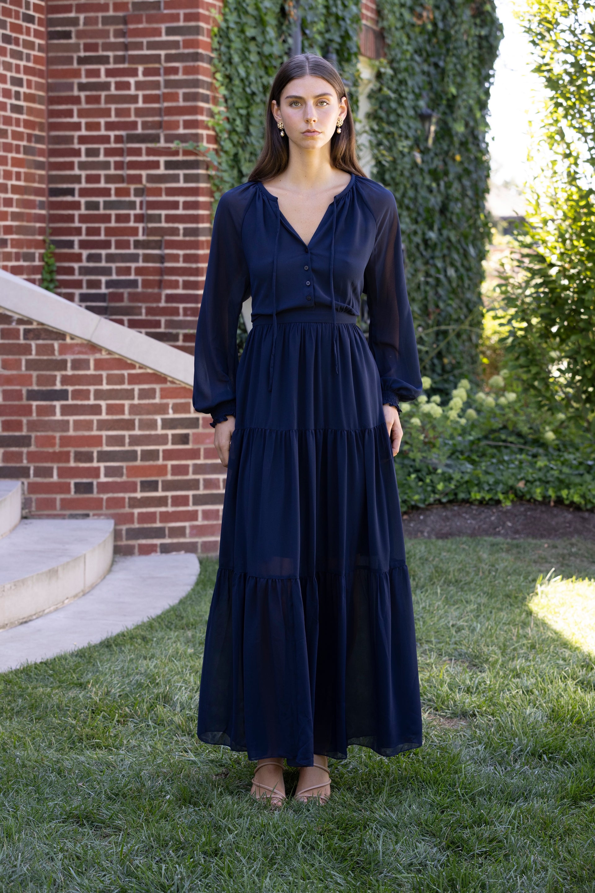 paulina maxi dress Paulina Embroidered Maxi Dress