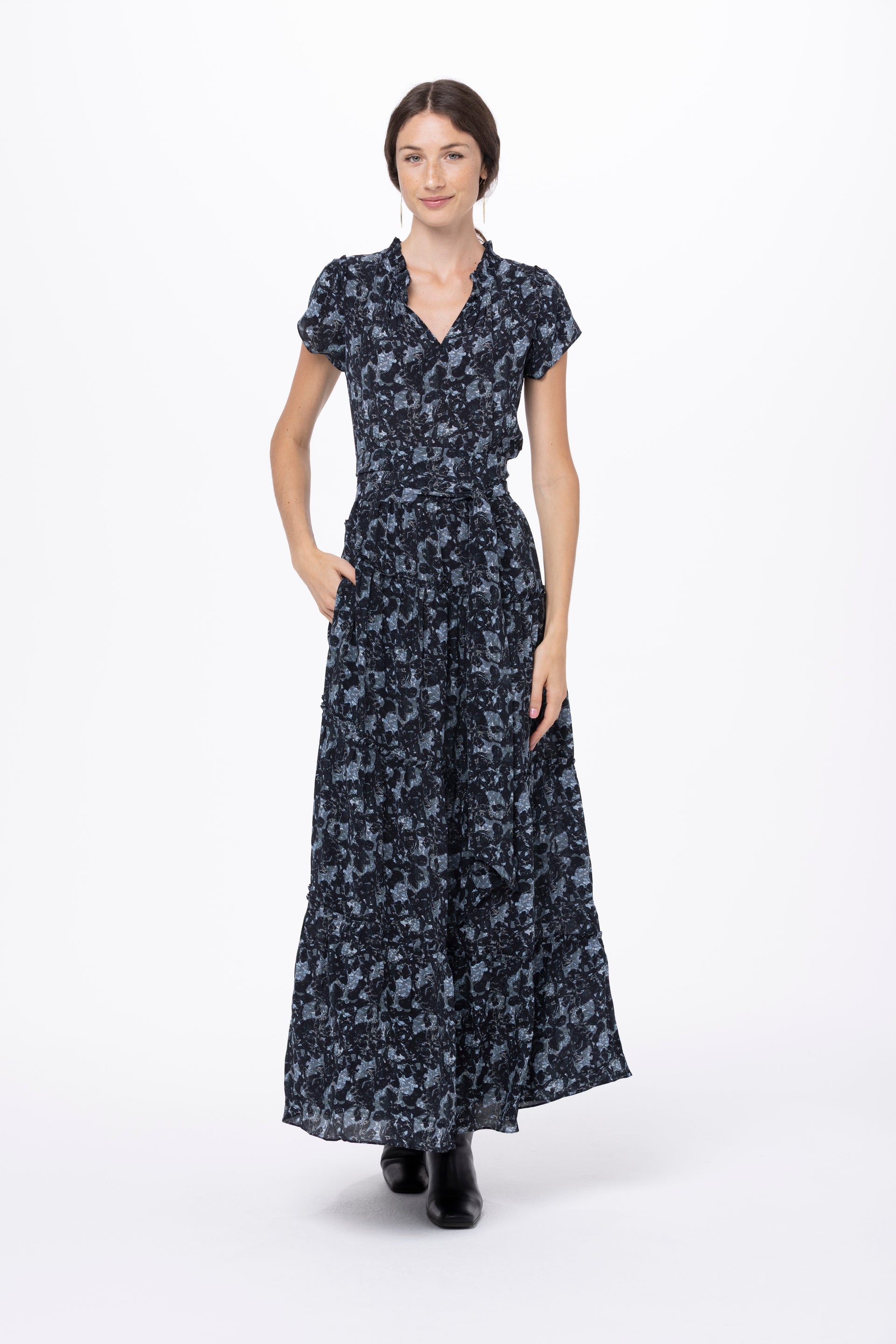 fitted lace wedding dress Dear Scarlett Coastal Dusk Summer Dress – Scarlet Macaw Resort Wear