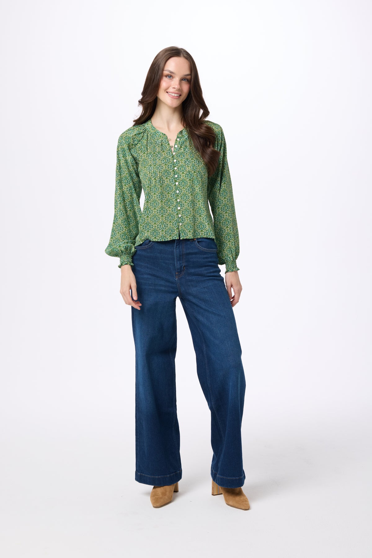 Lily Full Sleeve Silk Blouse
