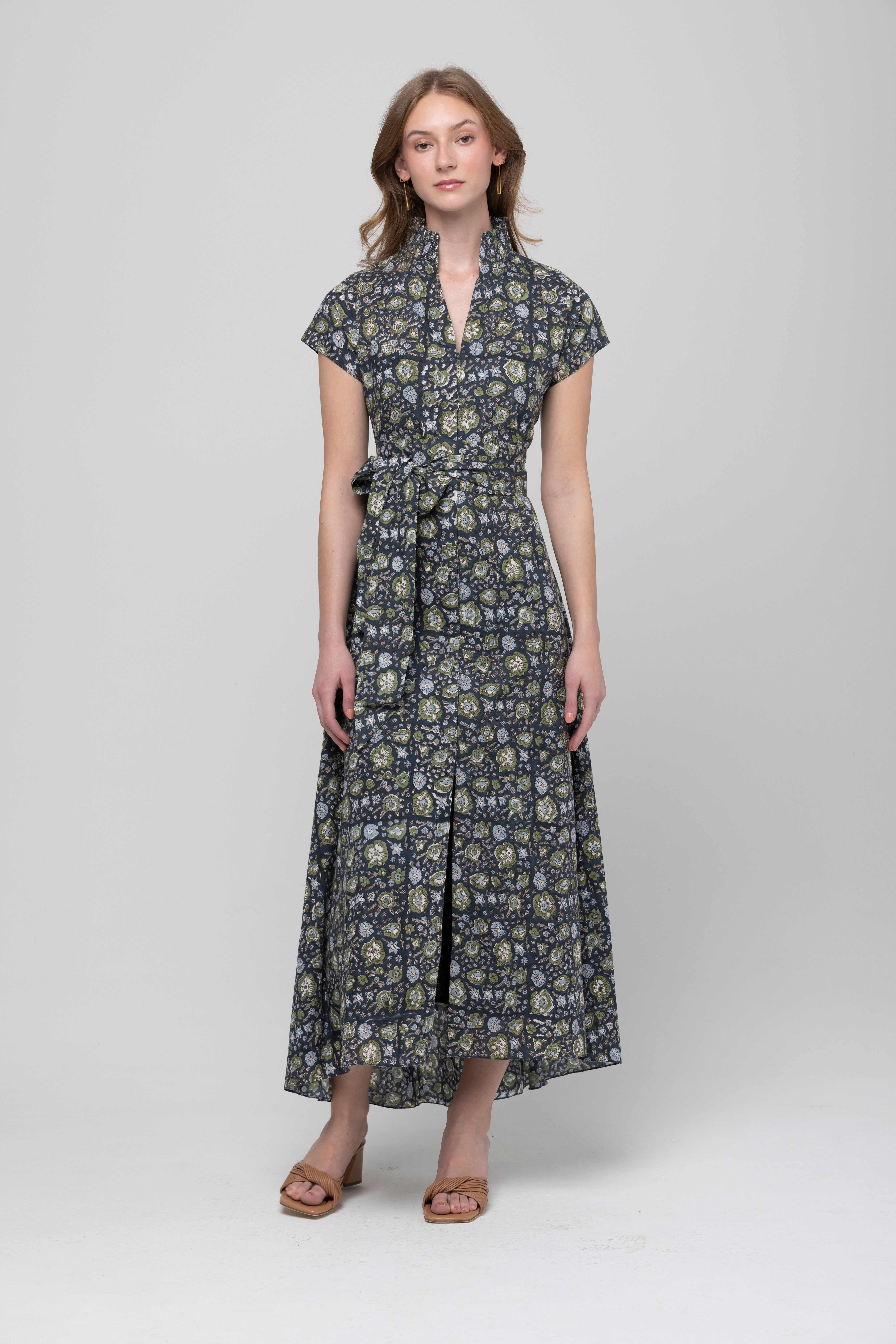 さやりんご　Paisley Cotton Lace Long Dress さやりんご様専用 Paisley Cotton Lace Long Dress さやりんご様