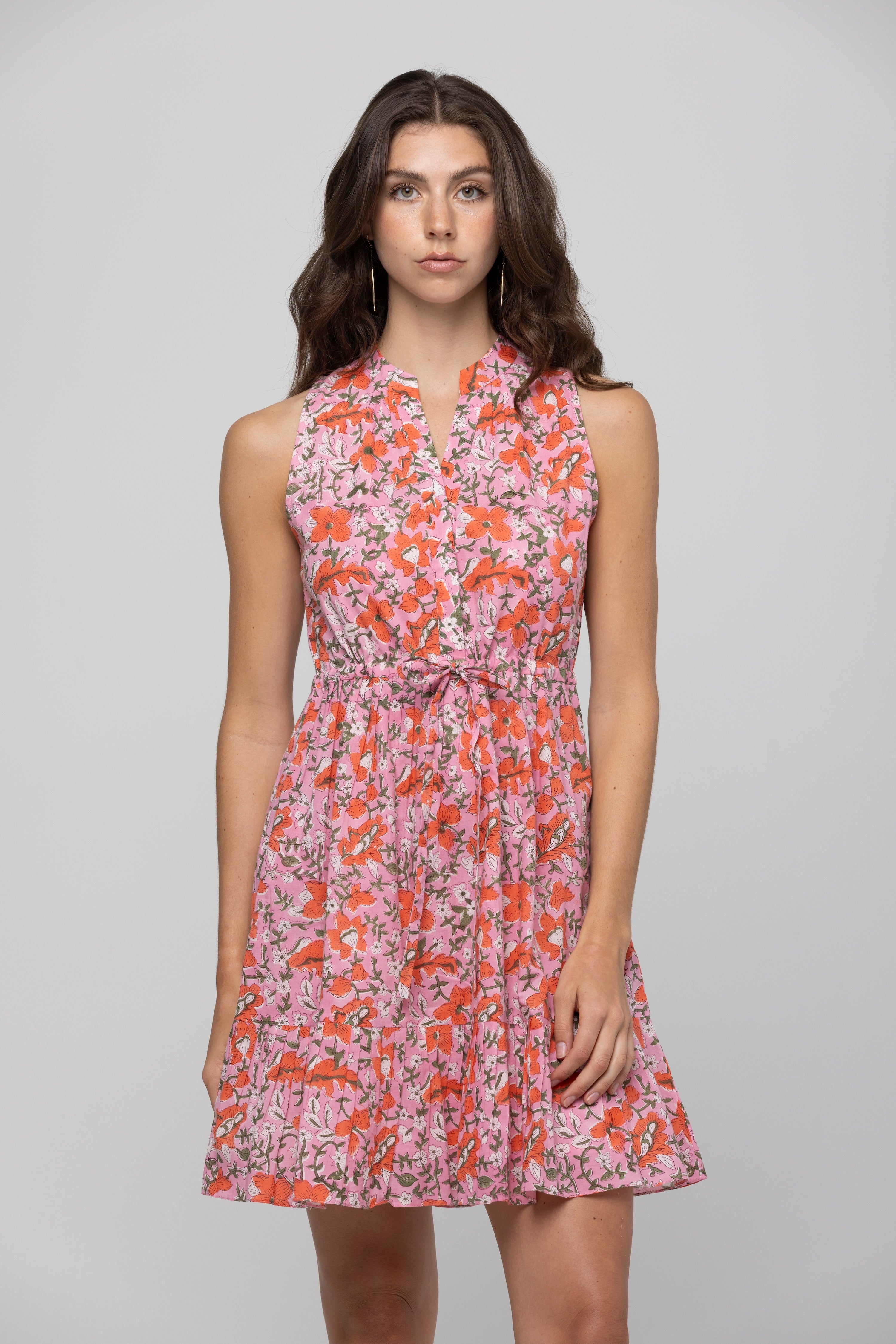 Ribbon short dress – Riu