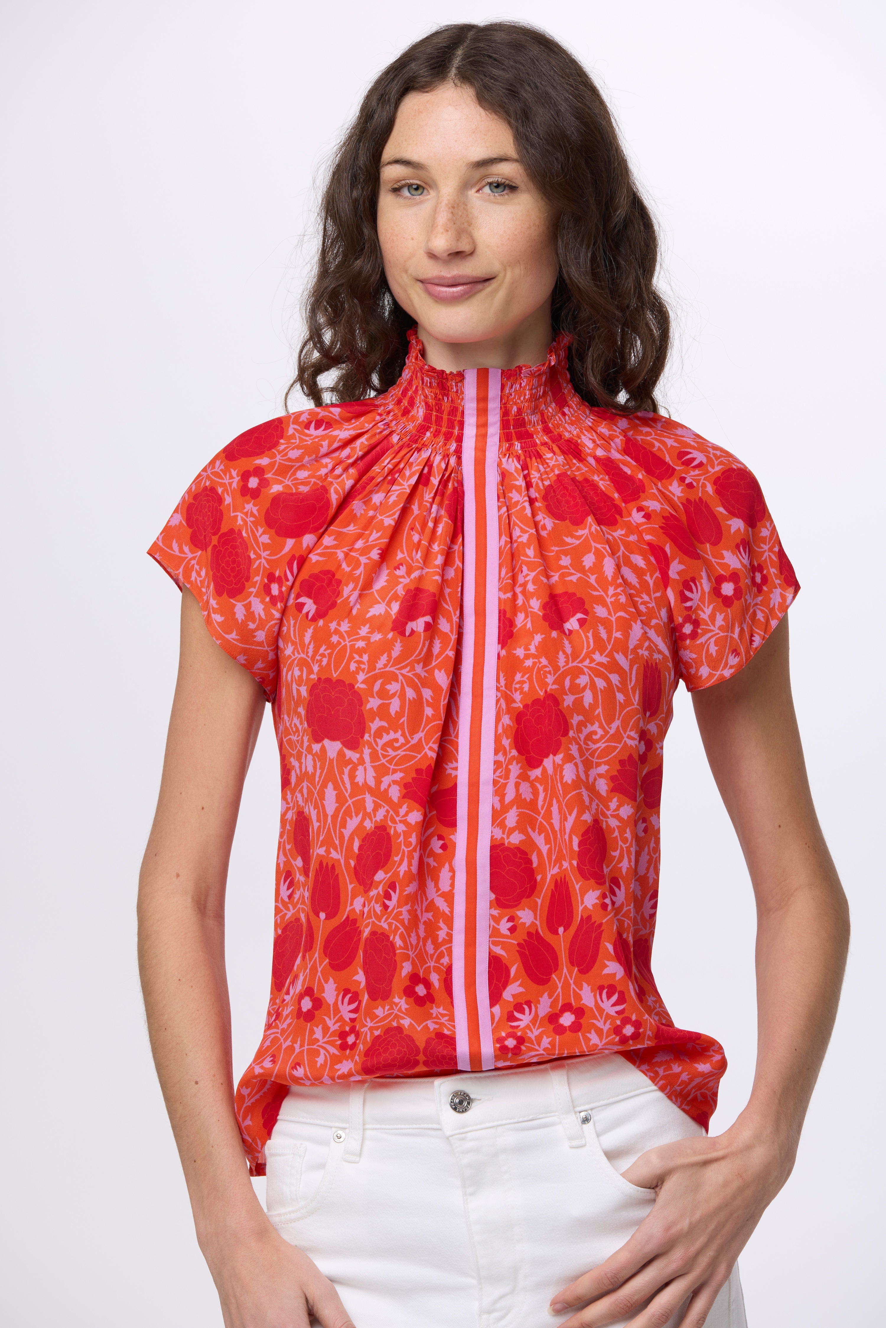 【todayful】Piping Shining Blouse TODAYFUL (トゥデイフル）Piping Shirring Blouse SALE : RAPTURE