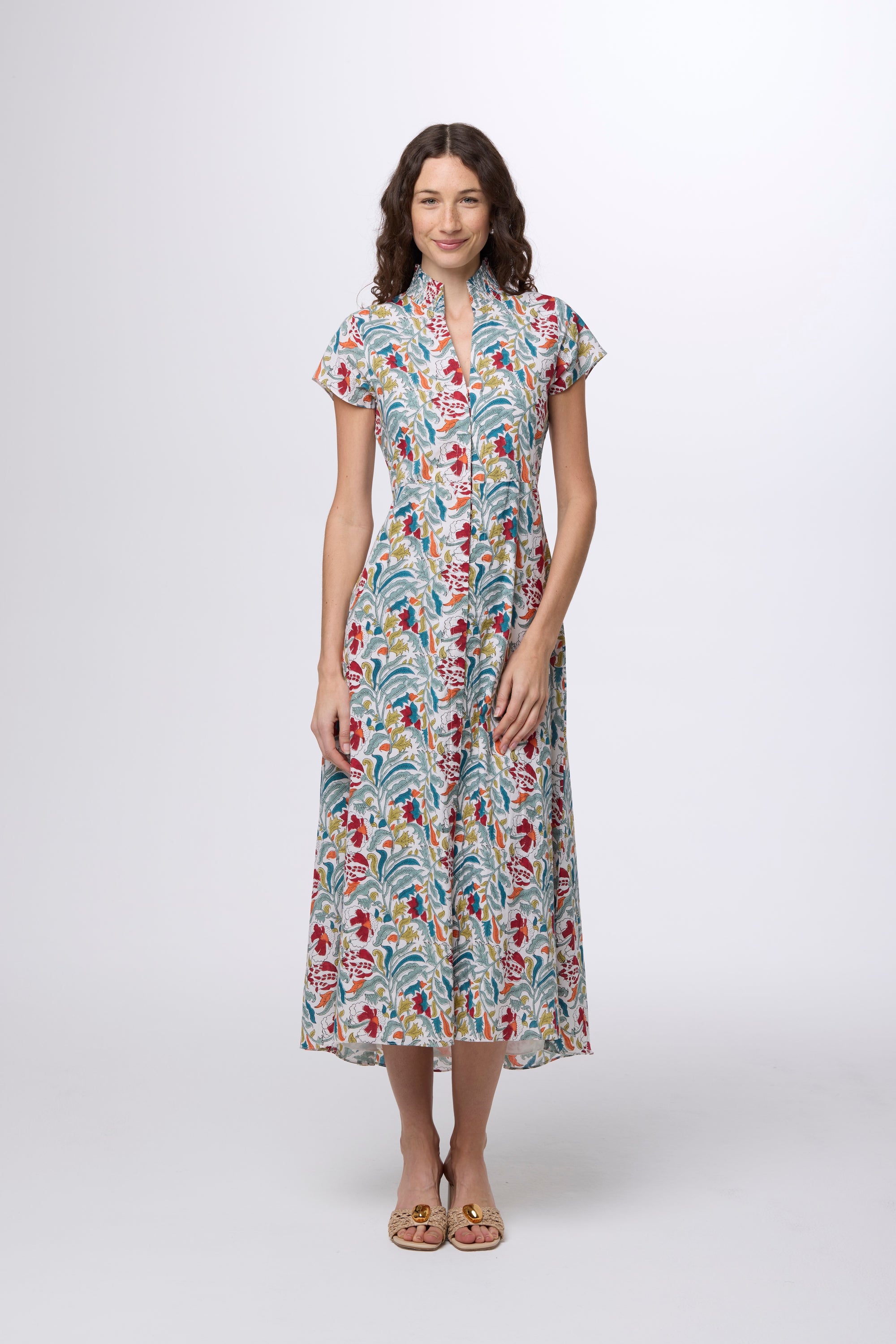 Cecilia Cotton Maxi Dress Rungolee Store Cecilia Cotton Maxi Dress Rungolee Store