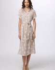 St. Germain Silk Midi Dress