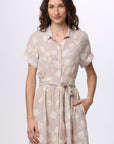 St. Germain Silk Midi Dress