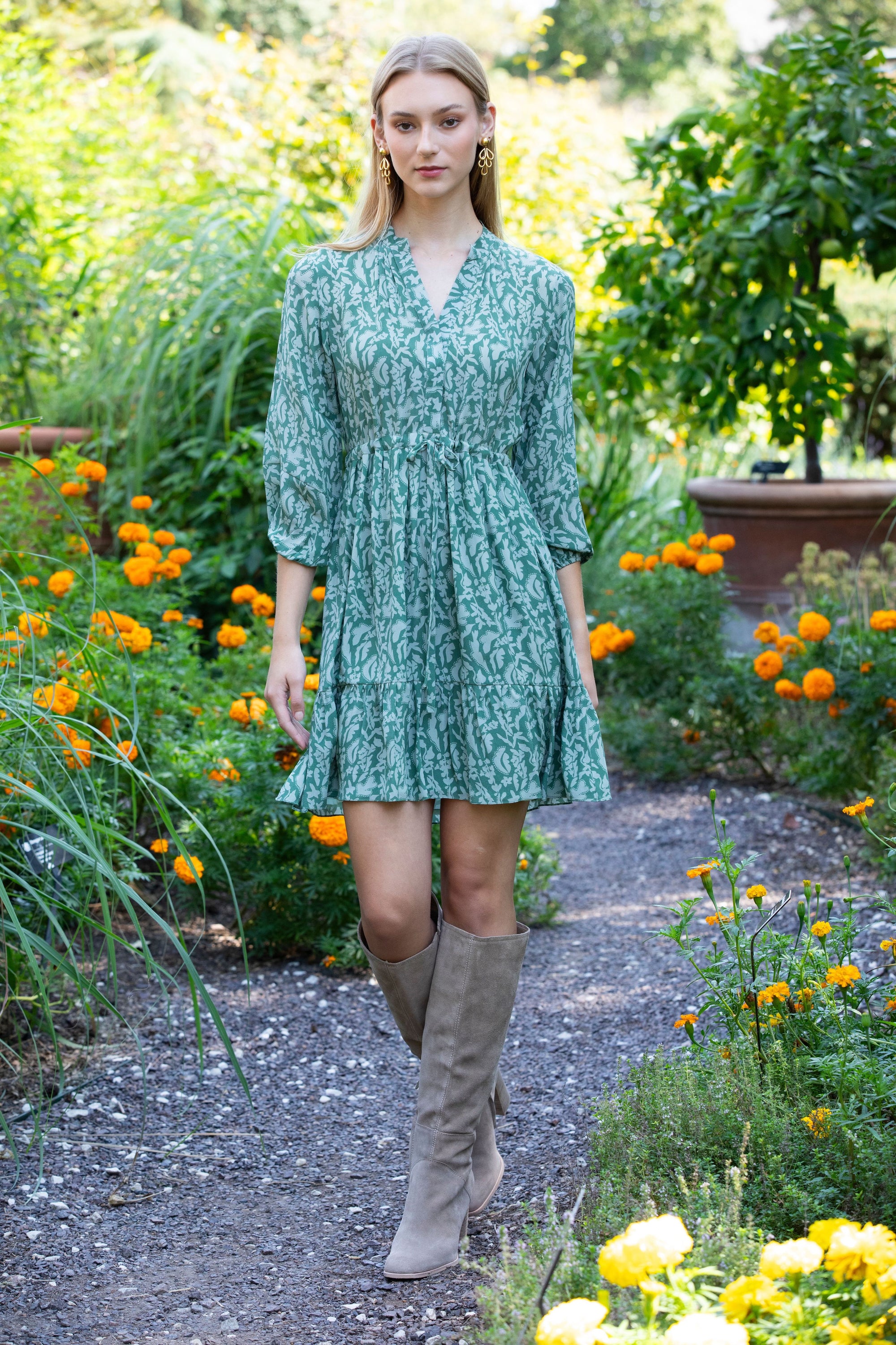 Reese 3/4 Sleeve Dress – Rungolee Store
