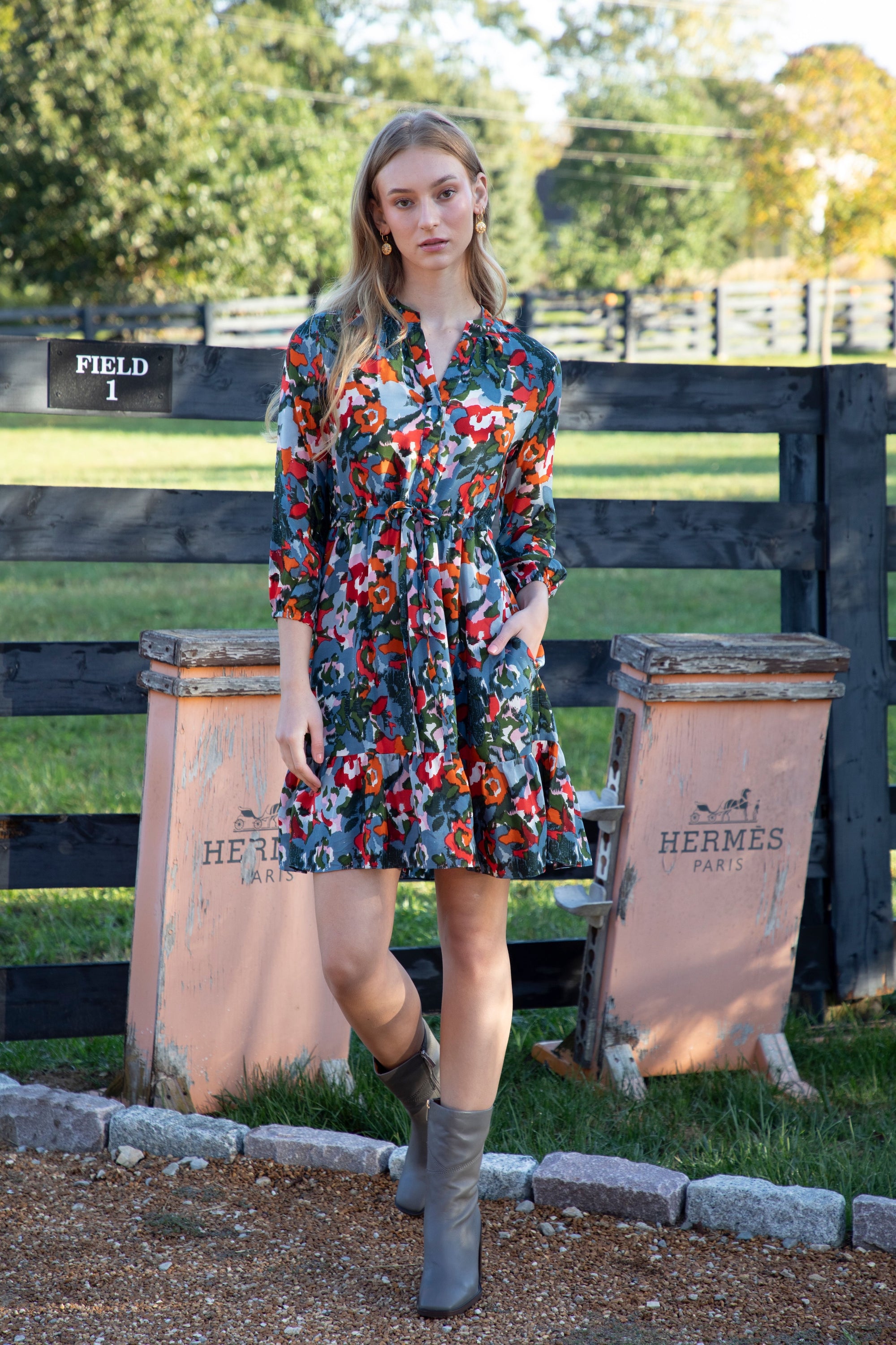 Reese 3/4 Sleeve Dress – Rungolee Store