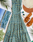 Melodie Sleeveless Cotton Midi Dress